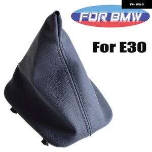 BMW ギアスティックシフト マニュアル シフトブーツブラックレザー ブーツフレーム E30 E36 E39 E46 E81 E82 E87 E88 E90 E91 E92 E93 - E30