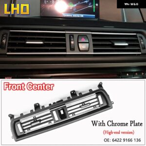 BMW 5シリーズ F10 F18 プレート LHD 前列風空調ベント グリルアウトレットパネルカー - LHD-FrontCenter