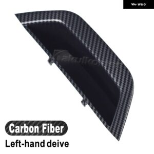 BMW 車 インテリア インナードア ハンドルプルトリム 互換性 F25 F26 X3 X4 2011-2017 フロント左側 - Carbon Fiber LHD