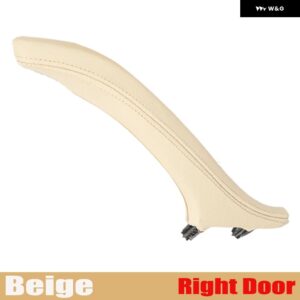 BMW インナーハンドル インテリア ドアパネル プルトリム カバー リア F10 F18 5シリーズ 2010-2017 交換部品 - Beige-Right-LHD