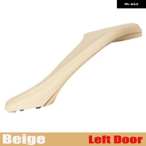 BMW インナーハンドル インテリア ドアパネル プルトリム カバー リア F10 F18 5シリーズ 2010-2017 交換部品 - Beige-Left-LHD