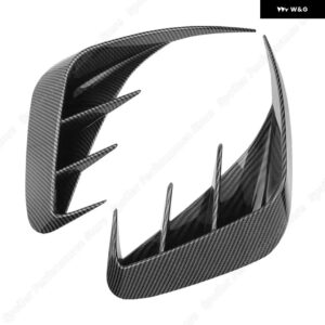 BMW グロスリアバンパー カナードベント M-PACK サイドスプリッター 3シリーズ G20 320E 330E 318I 320I 325I 330I 340I 2019-2022 - Carbon Look Canards
