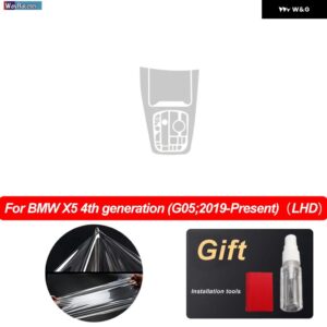 BMW 車内中央コンソール ギア ダッシュボード ナビゲーション画面フィルム X5 G05 2019-21 M50I M コンペティション - Left hand drive 1