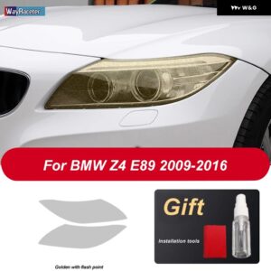 BMW 2個 ヘッドライト フィルム ヘッドランプ 修復クリア黒 TPU ステッカー Z4 E89 G29 2009-ON - 2009-2016 G