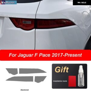 ジャガー ヘッドライト フィルム テールライト クリア TPU ステッカー F ペース 2017-20 - Taillight B