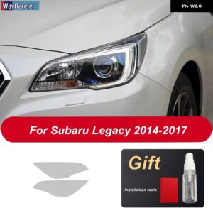スバル フロントライトクリア TPU ステッカー ヘッドライト フィルム フォスター WRX BRZ アウトバックレガシィインプレッサ - Legacy 14-17