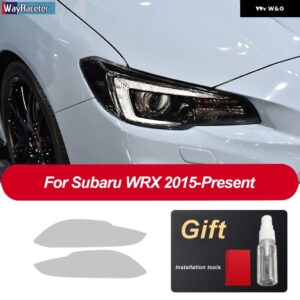 スバル フロントライトクリア TPU ステッカー ヘッドライト フィルム フォスター WRX BRZ アウトバックレガシィインプレッサ - WRX 15-On