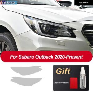 スバル フロントライトクリア TPU ステッカー ヘッドライト フィルム フォスター WRX BRZ アウトバックレガシィインプレッサ - Outback 2020-