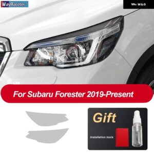スバル フロントライトクリア TPU ステッカー ヘッドライト フィルム フォスター WRX BRZ アウトバックレガシィインプレッサ - Forster 19-On