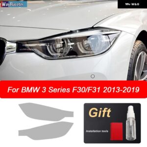 BMW フロントライトクリア TPU ステッカー ヘッドライト フィルム F30 G30 G20 F40 F22 F32 F10 G32 G11 G15 F34 F07 F36 - F30 F31 13-19