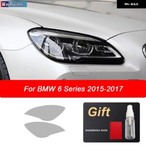 BMW フロントライトクリア TPU ステッカー ヘッドライト フィルム F30 G30 G20 F40 F22 F32 F10 G32 G11 G15 F34 F07 F36 - 6 Series 15-17