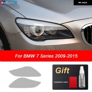 BMW フロントライトクリア TPU ステッカー ヘッドライト フィルム F30 G30 G20 F40 F22 F32 F10 G32 G11 G15 F34 F07 F36 - 7 Series 09-15