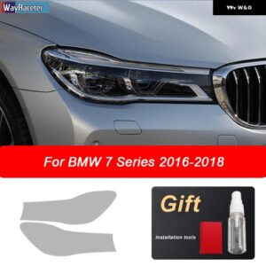 BMW フロントライトクリア TPU ステッカー ヘッドライト フィルム F30 G30 G20 F40 F22 F32 F10 G32 G11 G15 F34 F07 F36 - 7 Series 16-18