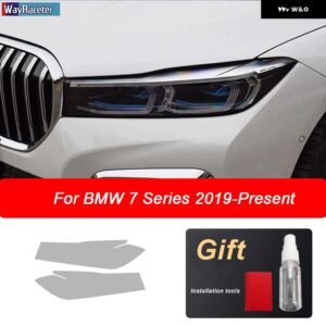 BMW フロントライトクリア TPU ステッカー ヘッドライト フィルム F30 G30 G20 F40 F22 F32 F10 G32 G11 G15 F34 F07 F36 - 7 Series 19-On