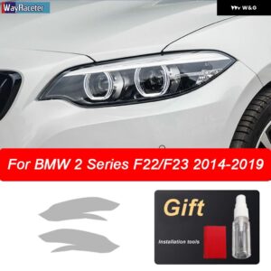 BMW フロントライトクリア TPU ステッカー ヘッドライト フィルム F30 G30 G20 F40 F22 F32 F10 G32 G11 G15 F34 F07 F36 - F22 F23 14-19