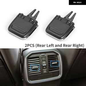 ポルシェ フロントリア A/C ベント クリップキット 空調アウトレットタブクリップ マカン 2014-16 - 2pcs Rear