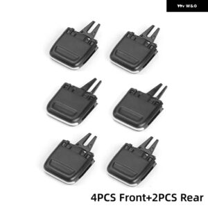 ポルシェ フロントリア A/C ベント クリップキット 空調アウトレットタブクリップ マカン 2014-16 - 6PCS-Set