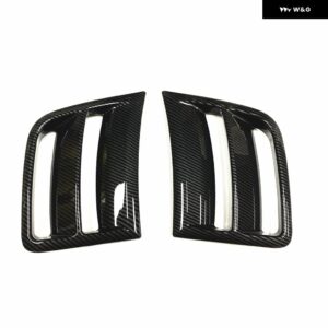 スバル フロントバンパー サイドエアベント カバー インプレッサ WRX ST/WRX 2009-2014 カーボンルック/ フェンダー インテ - Carbon Fiber Look