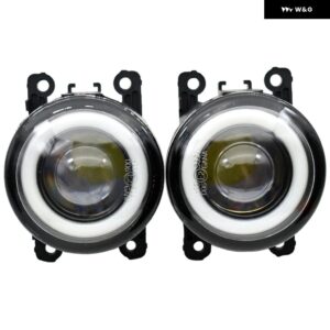 スバル 2X エンジェルアイズ カースタイリング LED フォグランプ XV CROSSTREK 2013-2015 フォレスター 2013 - LED-White