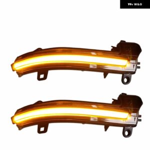 BMW バックミラー ダイナミック ウインカー ウィンカー LED ライト F20 F30 F31 F21 F22 F23 F32 F33 F34 X1 E84 F36 1 2 3 4 F87 M2 ランプ - Dynamic Yellow