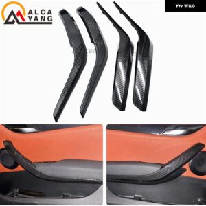 BMW X1 E84 2010-16 インナードア プルハンドルトリム カバー - Carbon Fiber Set
