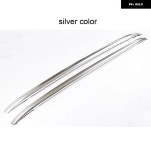 BMW モデル ラゲッジバー ルーフレール ルーフラック X3 G01 2018-2024 OEM スタイル 酸化合金 高輝度 - silver color
