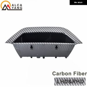 BMW RHD LHD メインドライバードア インナーハンドル プルトリム X3 X4 F25 F26 2010-2016 車内装ドアパネル カバー 交換 - Carbon Fiber