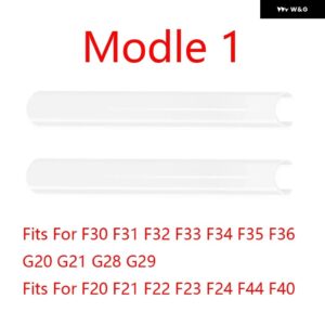 BMW フロント キドニーグリル カバー フレームトリム ストリップ F30 F31 F32 F33 F20 F21 F22 F23 F44 F45 1 2 3 4シリーズ M スポーツスタイル ステッカー - White for Modle 1