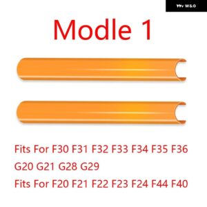 BMW フロント キドニーグリル カバー フレームトリム ストリップ F30 F31 F32 F33 F20 F21 F22 F23 F44 F45 1 2 3 4シリーズ M スポーツスタイル ステッカー - Orange for Modle 1