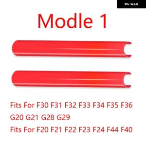 BMW フロント キドニーグリル カバー フレームトリム ストリップ F30 F31 F32 F33 F20 F21 F22 F23 F44 F45 1 2 3 4シリーズ M スポーツスタイル ステッカー - Red for Modle 1