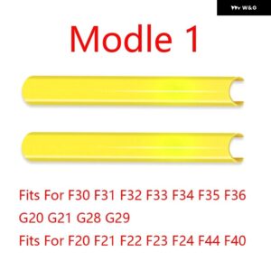 BMW フロント キドニーグリル カバー フレームトリム ストリップ F30 F31 F32 F33 F20 F21 F22 F23 F44 F45 1 2 3 4シリーズ M スポーツスタイル ステッカー - Yellow for Modle 1