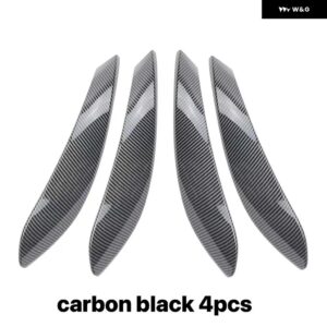 BMW インナーハンドル トリム カバー F30 3GT F80 F31 F32 F33 F34 F35 F36 3 4シリーズプルハンドルアウター 2012-2019 カー - carbon black 4pcs