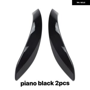 BMW インナーハンドル トリム カバー F30 3GT F80 F31 F32 F33 F34 F35 F36 3 4シリーズプルハンドルアウター 2012-2019 カー - Piano Black 2pcs