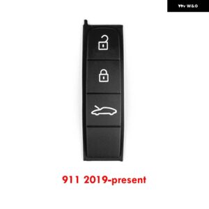 ポルシェ リモートキーシェルゴムパッド カイエン 9YA マカン 911 ボクスターケイマンパナメーラ 971 718 シリコーン キーボタン 交換 - Model G