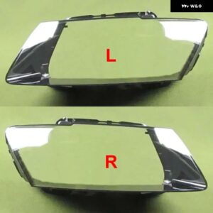 アウディ Q5 2010 2011 2012 ヘッドランプ クリアカバー ランプシェード ヘッドライト シェルレンズプレキシガラス交換ランプシェード - 2PCS Left and Right