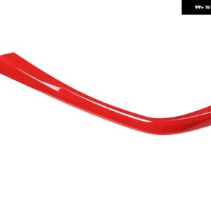 BMW 1 2シリーズ F20 F21 F22 F23 2012-2019 ABS 中央制御ギアシフト L 字型ストリップ トリム装飾カーアクセサリー - red