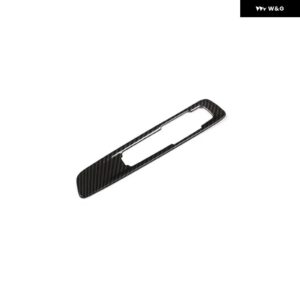 BMW X5 F15 X6 F16 2014-2018 ABS カーボンスタイルカーセンターコンソールモードボタン フレームカバー トリムカーアクセサリー LHD RHD - LHD-Carbon Fiber