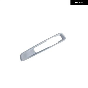 BMW X5 F15 X6 F16 2014-2018 ABS カーボンスタイルカーセンターコンソールモードボタン フレームカバー トリムカーアクセサリー LHD RHD - LHD Sliver