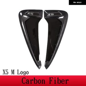 BMW X5 F15 X5M F85 14-18 カースタイリング ABS 車サメエラサイドフェンダー ベント装飾 ステッカー アクセサリーカー - style 4