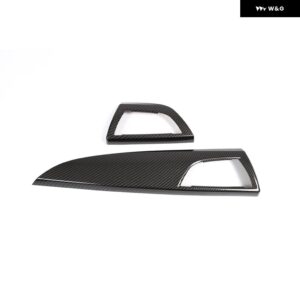 BMW ABS ダッシュボードサイドエアコンアウトレットパネル カバー ステッカー 1 2シリーズ F20 F21 F22 F23 2012-2017 カーアクセサリー - Style 1 LHD