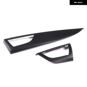 BMW ABS ダッシュボードサイドエアコンアウトレットパネル カバー ステッカー 1 2シリーズ F20 F21 F22 F23 2012-2017 カーアクセサリー - Style 2 LHD