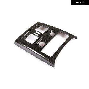 BMW カーボン ABS E90 3シリーズ 2005-2012 リア エアベント フレームカバー トリムアクセサリー - Style 1