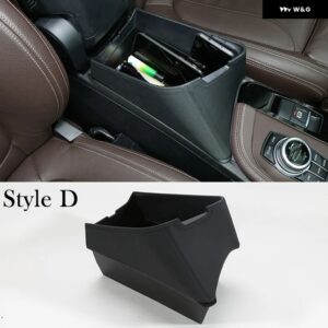 BMW 5 スタイルカーセンターアームレスト収納ボックス コンテナトレイ X1 F48 2016-2020 X2 F47 2018-2020 カーアクセサリー左ハンドル - Style D