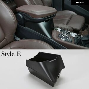 BMW 5 スタイルカーセンターアームレスト収納ボックス コンテナトレイ X1 F48 2016-2020 X2 F47 2018-2020 カーアクセサリー左ハンドル - Style E