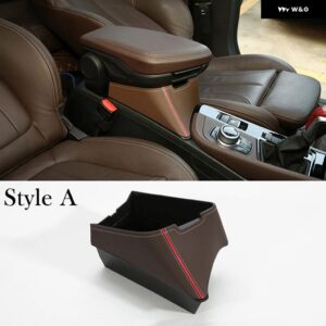 BMW 5 スタイルカーセンターアームレスト収納ボックス コンテナトレイ X1 F48 2016-2020 X2 F47 2018-2020 カーアクセサリー左ハンドル - Style A