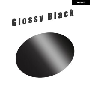 アウディ A5 SLINE S5 2012 - 2016 フロントバンパー フォグランプ カナードフィンベントトリムスプリッターカーボン - FRP Glossy Black