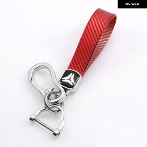 アウディ TPU カーボンキーケース A1 A3 8P A4 A5 A6 C7 A7 S3 S7 S8 R8 Q2 Q3 Q5 Q7 Q8 SQ5 TT RS3 RS6 アクセサリー - red chin