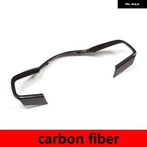 ジャガー ABS カーボン/マット F-TYPE 2013-2023 ステアリング ホイール フレームカバー トリム ステッカー カーアクセサリー - carbon fiber