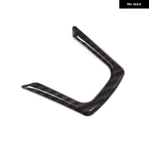 ジャガー ステアリング ホイール トリムスパンコールフレーム ABS クロームカーボン XE XF F ペース F ペース X761 カー インテリ - carbon fiber