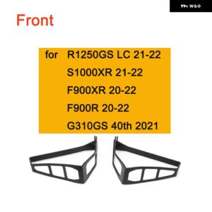 BMW オートバイ ウインカー LED ライトカバー シールド R1250 GSA R1250 GS アドベンチャー R1250GS R 1250 GS LC 2021 2022 - Model B Front